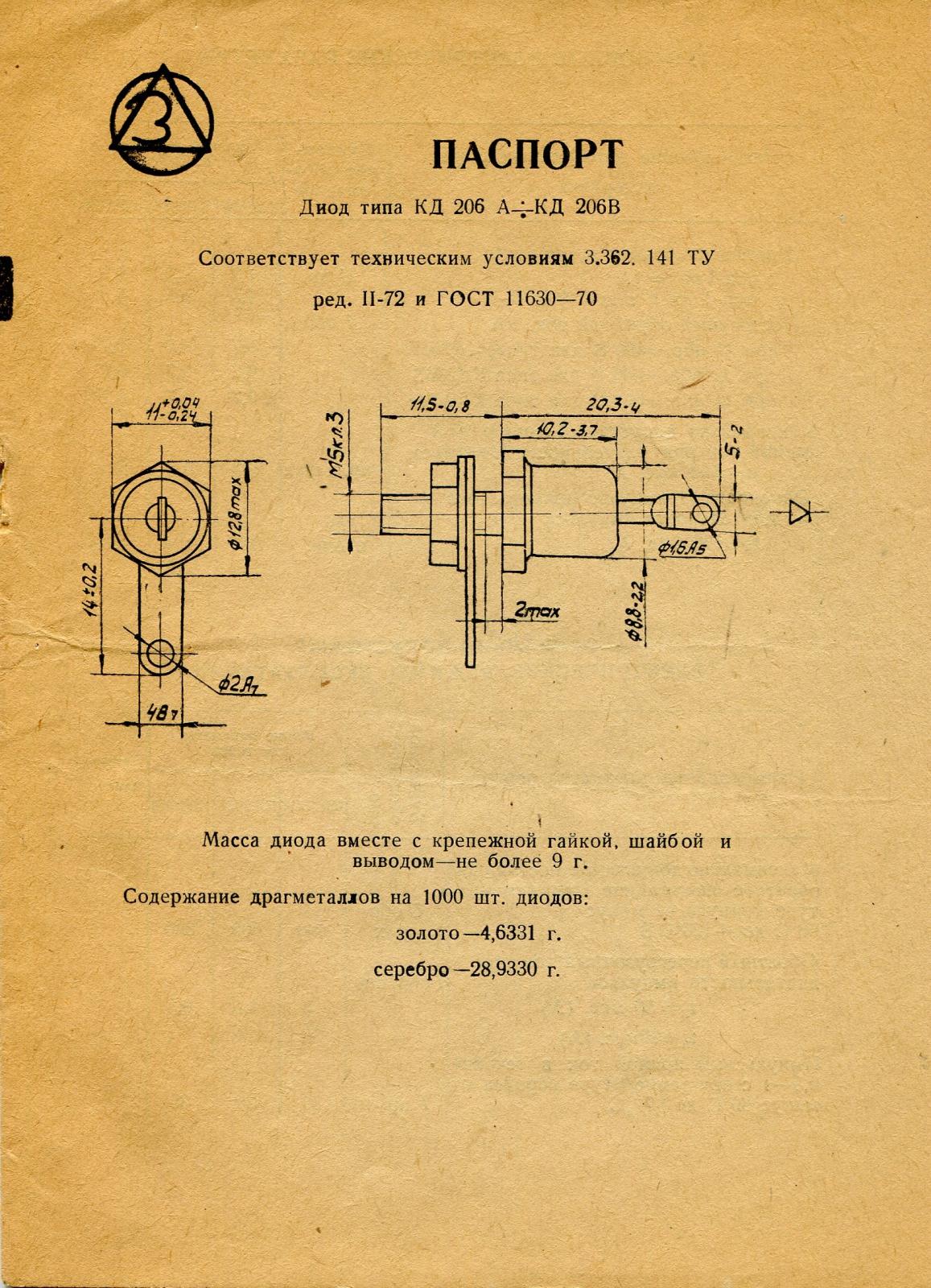 Д содержание. Диод кд206 аналоги. Кд206а содержание драгметаллов.